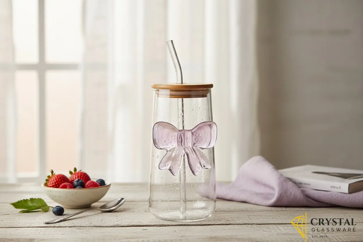 Bow Sipper Glass 
